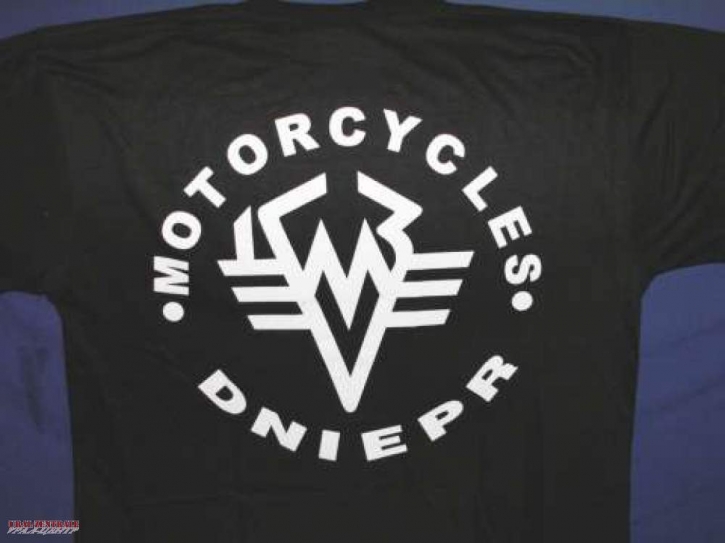 T-shirt black Dnepr, size XXL