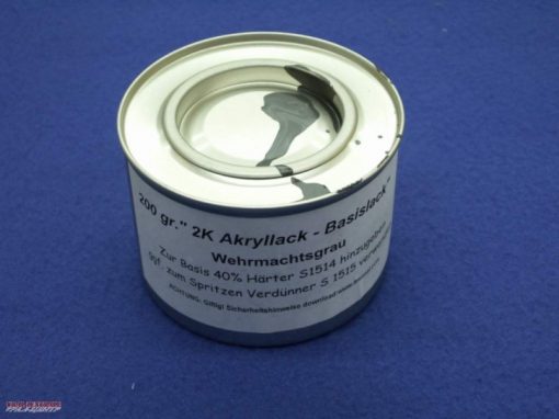 LudwigLacke Sprühlack RAL 7021 Schwarzgrau Matt – 400 Ml, Für Innen & Außen, Made In Germany