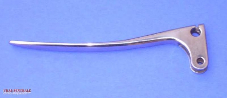 Clutch lever, stainless steel complete with bracket
