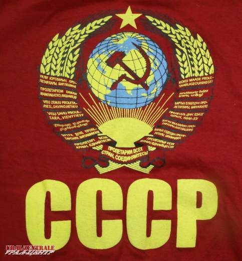T-shirt CCCP red, size XXXL