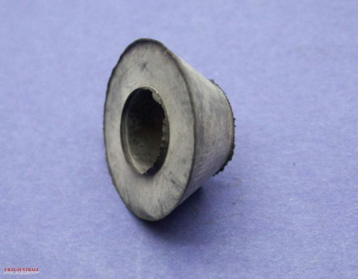 Rubber sealing cone for centrifugal oil filter