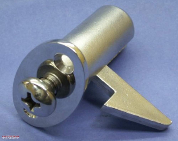 Lock for seat Dnepr backrest, stainless steel