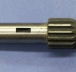 Output shaft, reverse gearbox