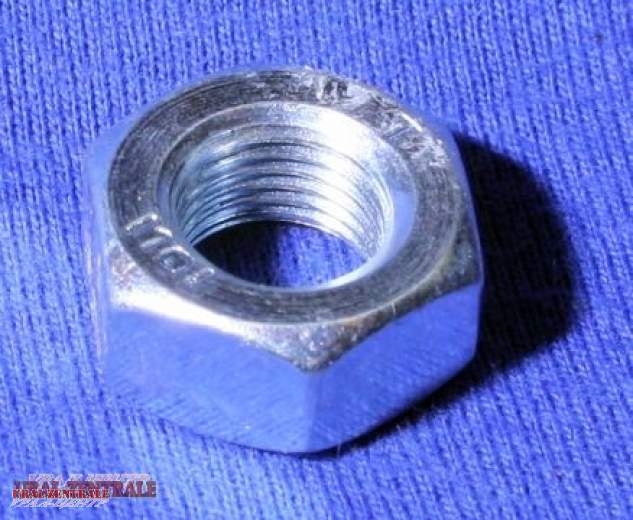 Nut M10x 1 fine pitch thread, INOX polished