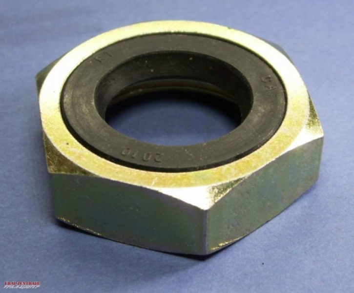Mutter mit Wellendichtring / Simmerring Enfield