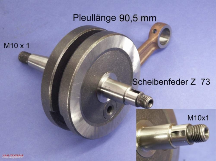 Kurbelwelle Tuning für Zündapp M25 / M50 / Bergsteiger