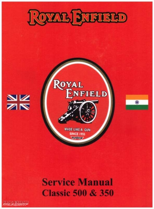 Repair instructions Royal Enfield Classic 350 & 500cc