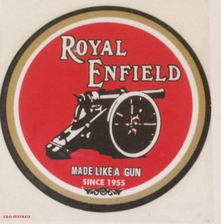 Sticker Royal Enfield circular 75mm