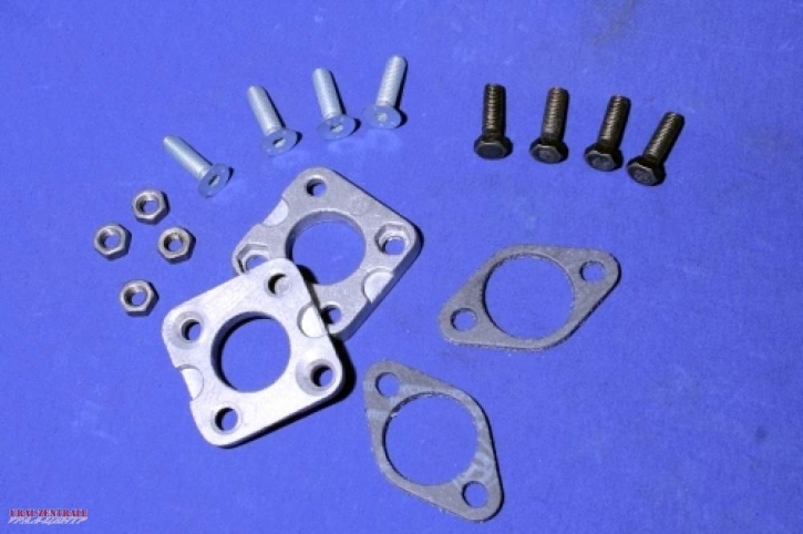 Carburettor adapter plate, set