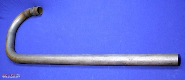 Downpipe SV-Engines, raw steel, right side