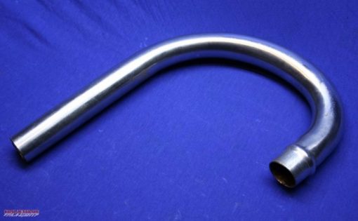 Downpipe Dnepr, right side, short, zink-plated
