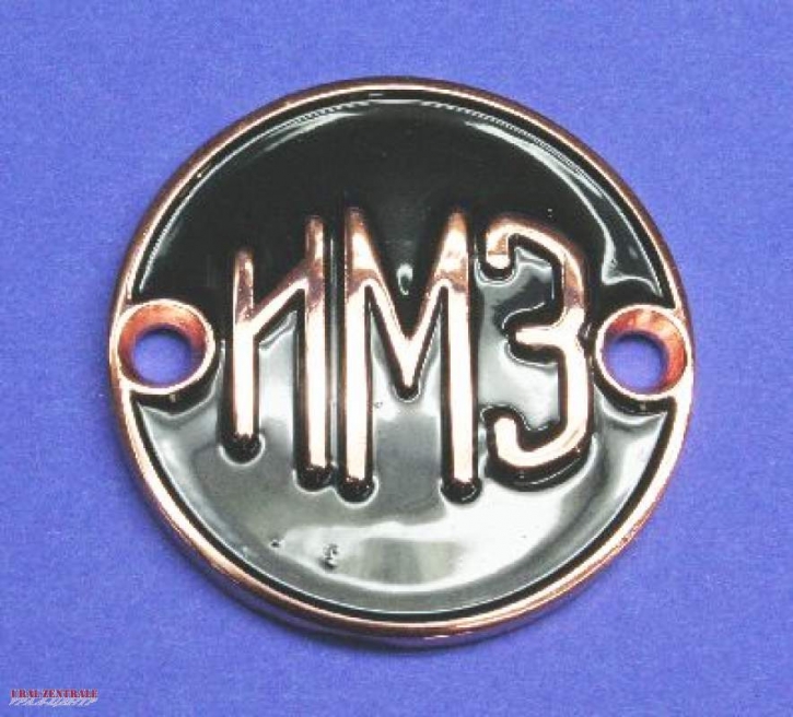 Fuel tank emblem IMZ copper / black