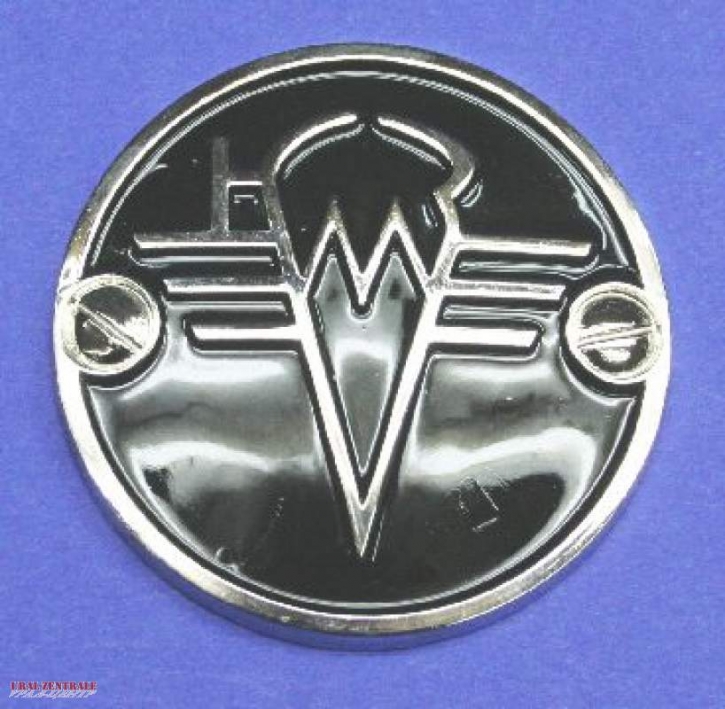 Fuel tank emblem KMZ chrome / black