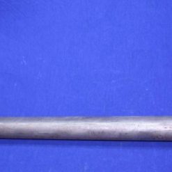 Downpipe Dnepr, right side, long, raw steel