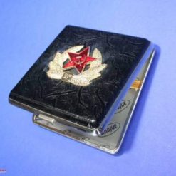 Cigarette case with Russian star