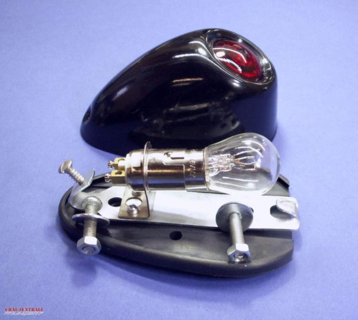 M72 tail light black, with brake light, without license plate il