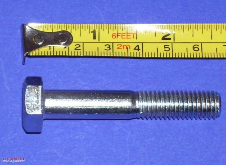 Machine bolt M10 x1,5 x 60 mm zincplated UralZentrale