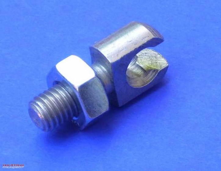 Holder brake cable sidecar Dnepr