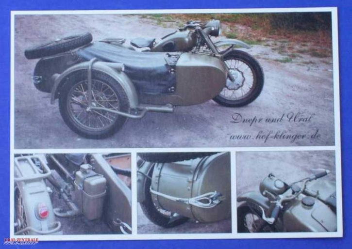 Post card M72 with 4 pictures