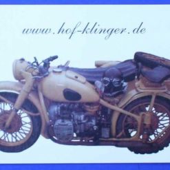 Post card M72 olive-green
