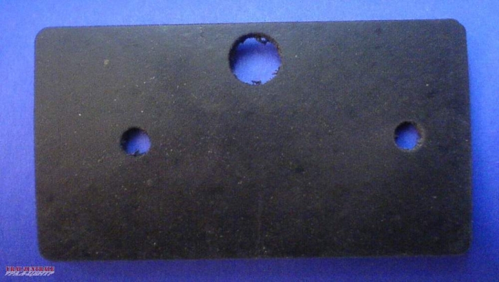 Rubber pad for tail light