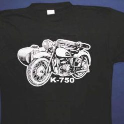T-shirt black K 750, size M
