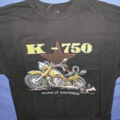 T-shirt K 750 black BUSS, size S